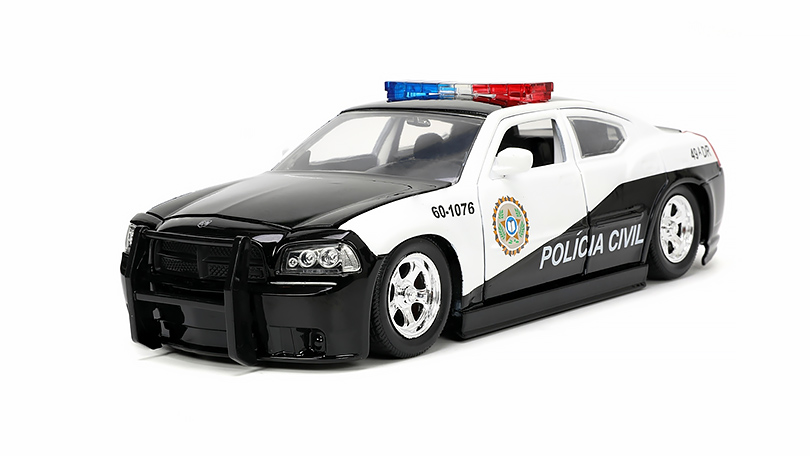 Dodge Charger 2006 Policie z filmu Fast and Furious 1:24 - Jada Toys