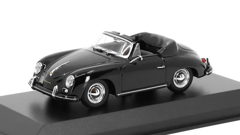 Porsche 356 A Cabriolet 1956 černá 1:43 - MAXICHAMPS