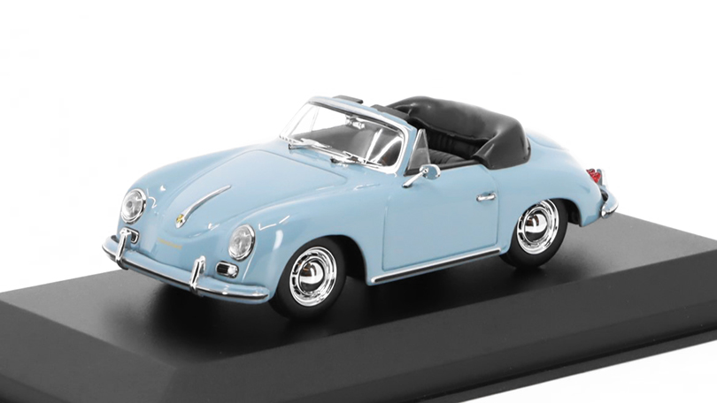 Porsche 356 A Cabriolet 1956 modrá 1:43 - MAXICHAMPS