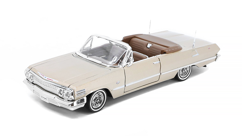 Chevrolet Impala 1963 zlatá 1:24 - Welly 