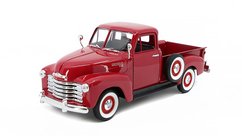 Chevrolet 3100 Pick-up 1953 červená 1:24 - Welly