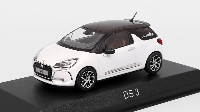 Citroen DS3 2016 bílá 1:43 - NOREV