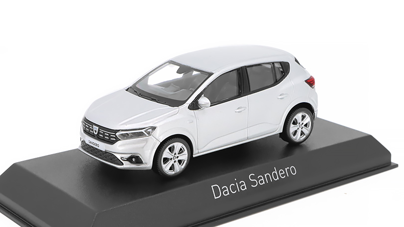 Dacia Sandero 2021 šedá 1:43 - NOREV