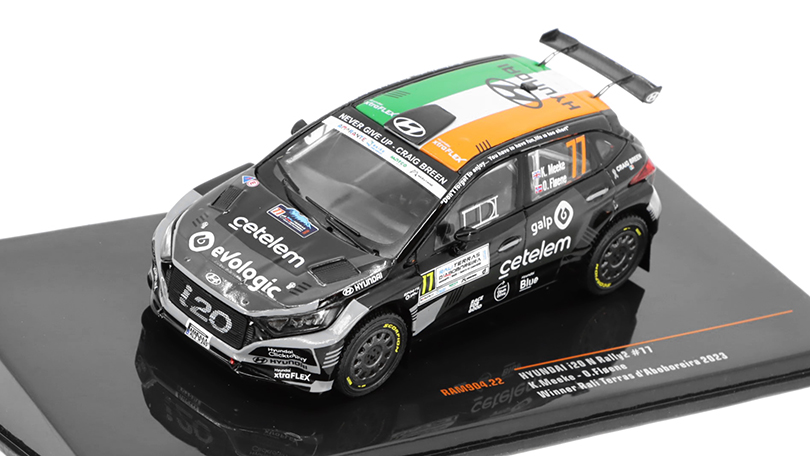 Hyundai i20 N Rally2 #77 Winner Rally Terras Aboboreira 2023 1:43 - IXO Models