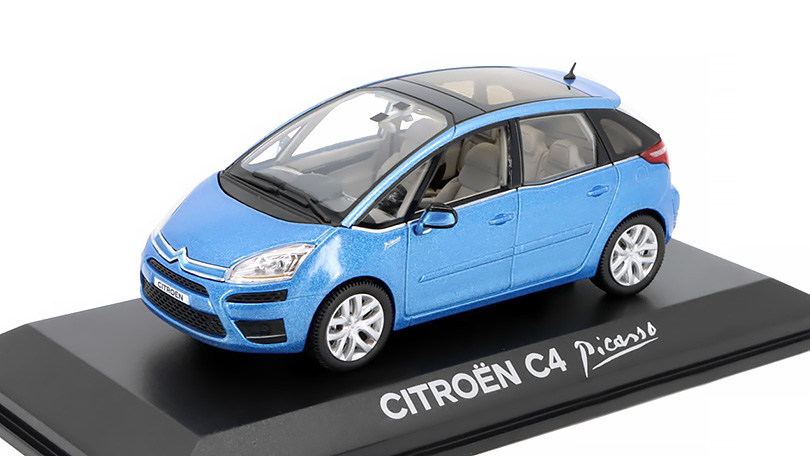 Citroen C4 Picasso 2007 modrá 1:43 - NOREV