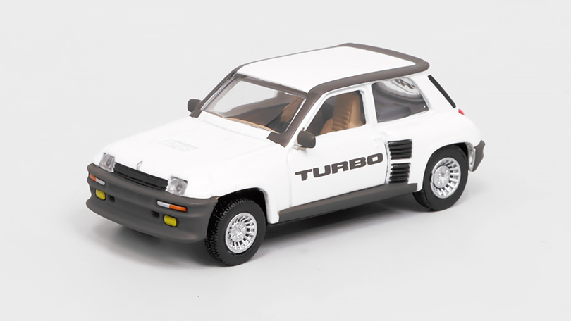 Renault 5 Turbo 1981 bílá 1:64 - NOREV