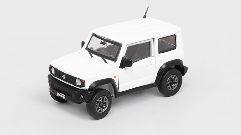 Suzuki Jimny JB74 2018 bílá 1:64 - BM Creations