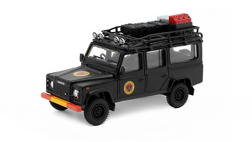 Land Rover Defender 110 RHD zpravodajská služba Indonésie 1:64 - MiniGT