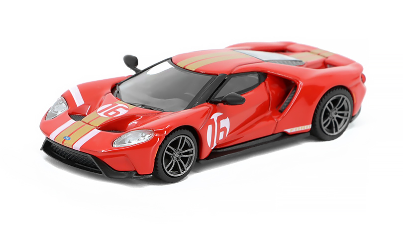 Ford GT #16 Alan Mann Racing 1:64 - MiniGT