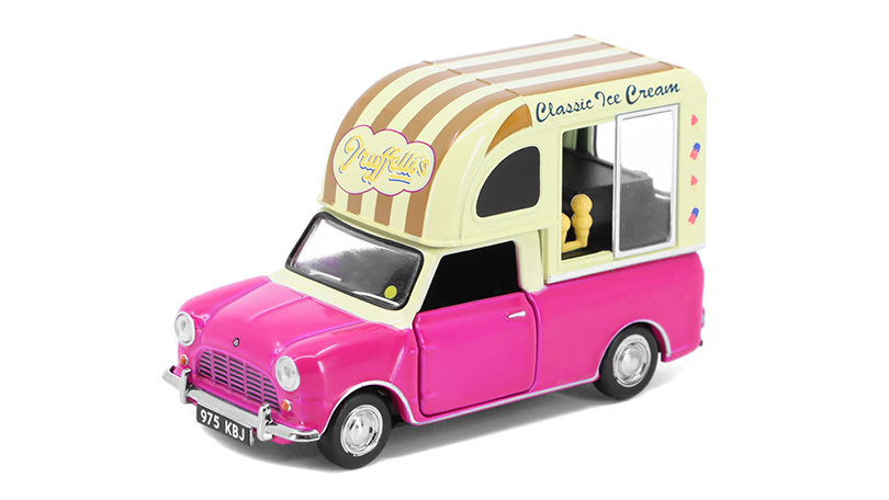 Morris Mini Ice Cream Van 1961 1:50 - Tiny Toys BAZAROVÉ ZBOŽÍ