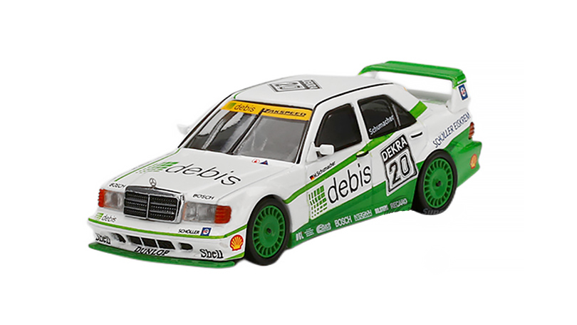 Mercedes-Benz 190E Evolution II #20 1991 DTM Zakspeed M.Schumacher 1:64 - MiniGT