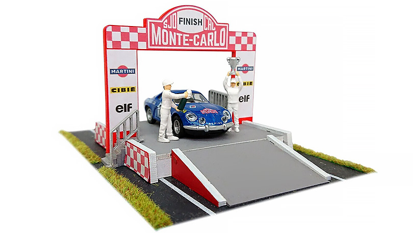 Diorama Monte-Carlo stavebnice 1:64 - SJO-Cal