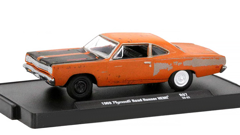 Plymouth Road Runner 1969 HEMI 1:64 - M2 Machines