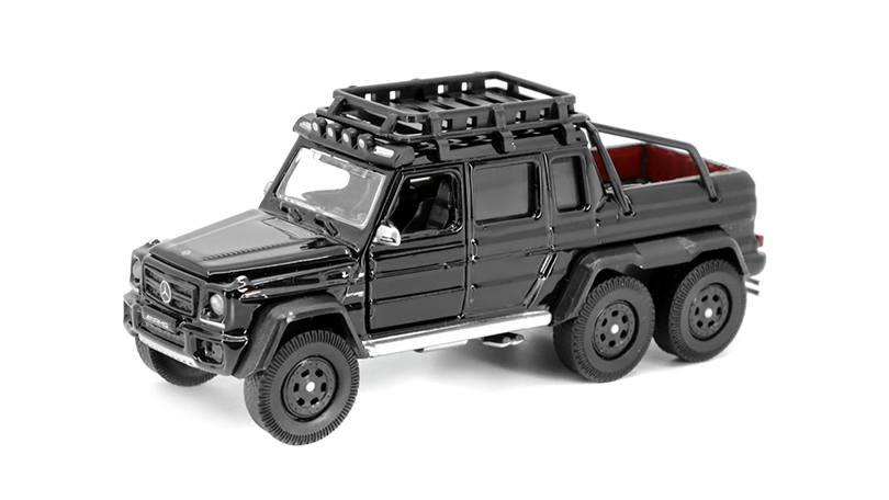 Mercedes-Benz G63 AMG 6x6 2022 černá 1:64 - Era Car