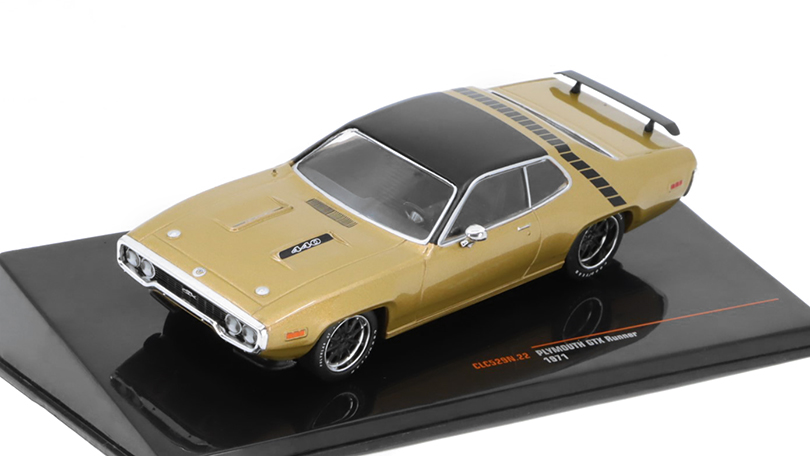 Plymouth GTX Runner 1971 1:43 - IXO Models