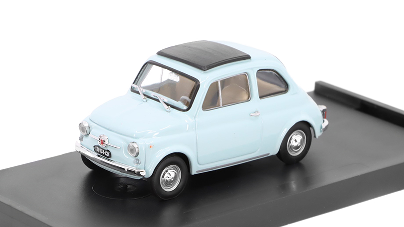 FIAT 500F Closed 1965-1972 modrá 1:43 - Brumm 