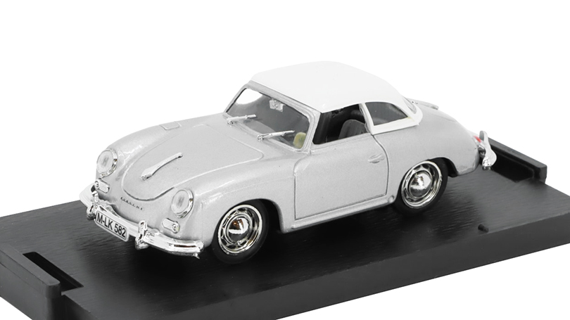 Porsche 356 Hard Top 1952 šedá 1:43 - Brumm