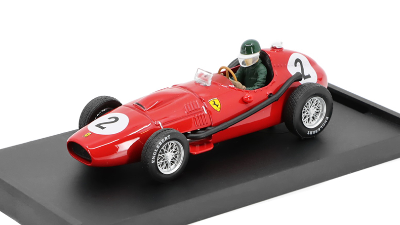 Ferrari 246 F1 #2 G.P. Gran Bretagna 1958 s figurkou Mike Hawthorn 1:43 - Brumm 