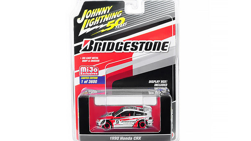 Honda CRX #9 1990 Bridgestone 1:64 - Johnny Lightning