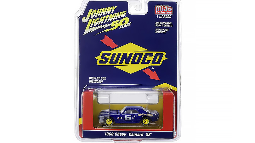 Chevrolet Camaro SS #6 1968 Sunoco Racing 1:64 - Johnny Lightning