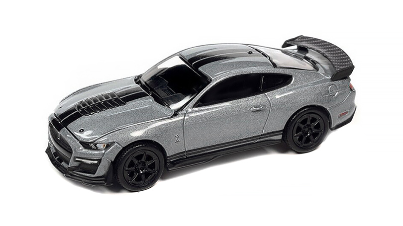 Shelby GT-500 2021 Carbon šedá 1:64 - Auto World