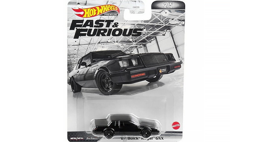 Buick Regal GNX 1987 Fast & Furious 1:64 - Hot Wheels