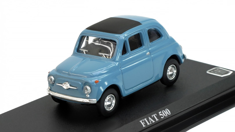 Fiat 500 1:43 - DelPrado časopis s modelem