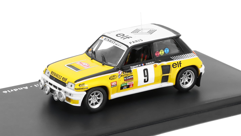 Renault 5 Turbo 1981 1:43 - časopis s modelem