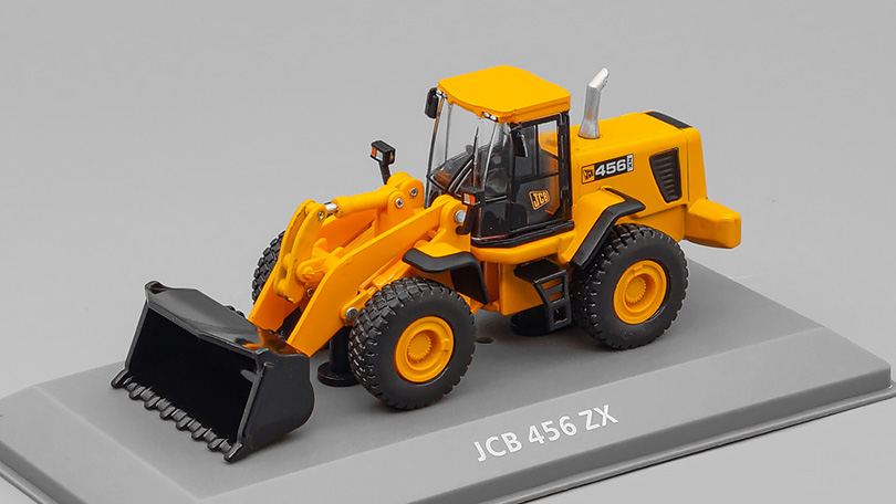 JCB 456 ZX nakladač 1:72 - Edicola časopis s modelem