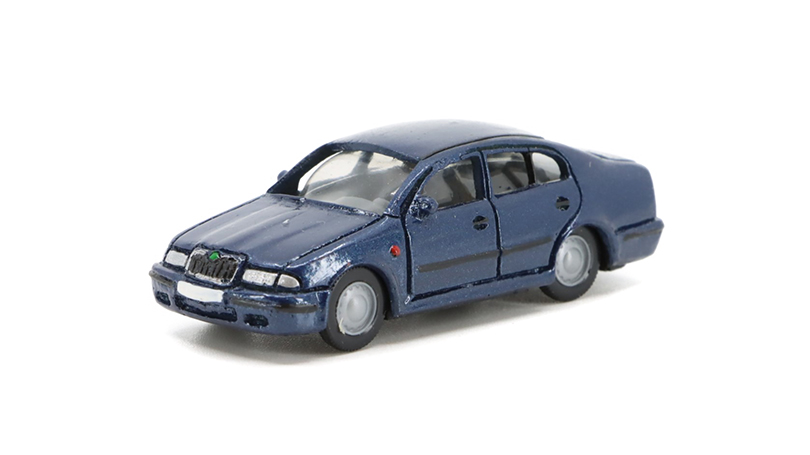 Škoda Octavia 1,6 GLX 1996 modrá 1:87 - ARTAPO - Model ze sbírky