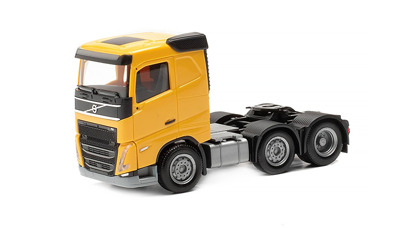 Volvo FH FD 2020 tahač 6x2 žlutý 1:87 - Herpa