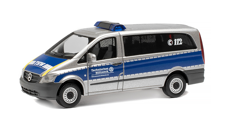 Mercedes-Benz Vito THW Dillenburg 1:87 - Herpa