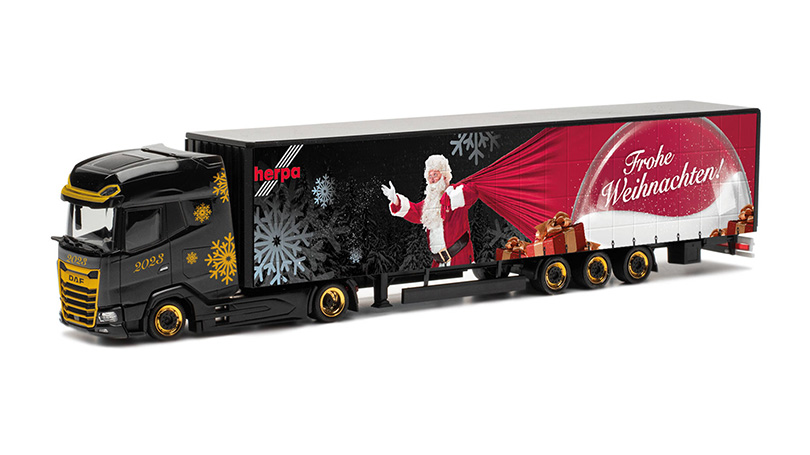 DAF XG+ Herpa Christmas Truck 2023 1:87 - Herpa