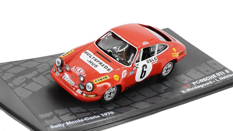 Porsche 911 S Rally Monte Carlo 1970 1:43 SpecialC. časopis s modelem BAZAROVÉ ZBOŽÍ