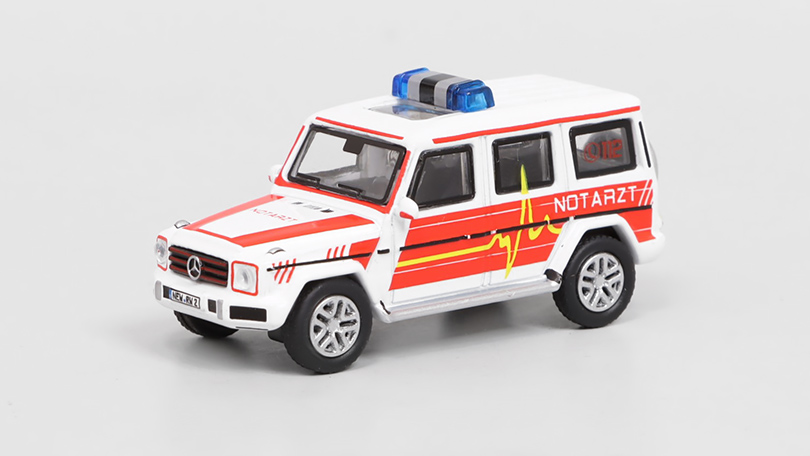 Mercedes-Benz G-Model Notarzt Sanitka 1:87 - Schuco