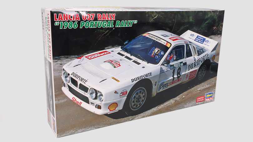 Lancia 037 #18 Portugal Rally 1986 1:24 - stavebnice Hasegawa