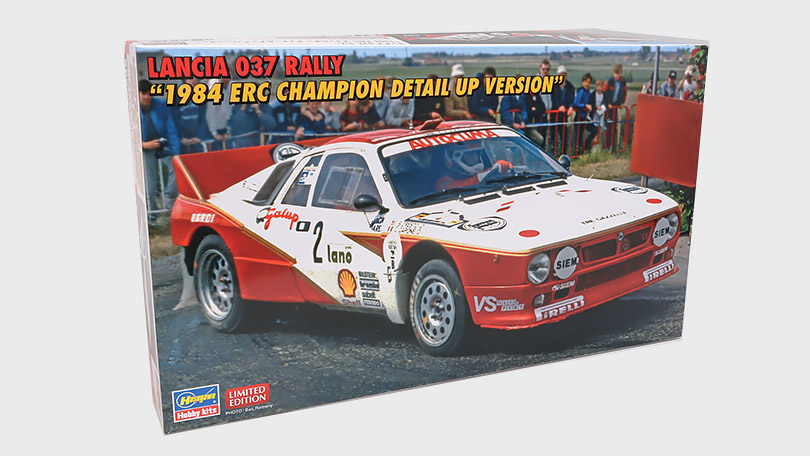 Lancia 037 #2 ERC Champion 1984 1:24 - stavebnice Hasegawa