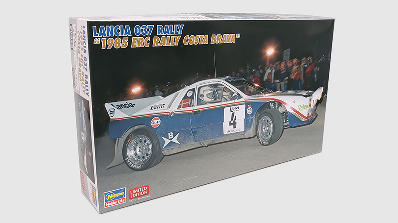 Lancia 037 #4 ERC Rally Costa Brava 1985 1:24 - stavebnice Hasegawa