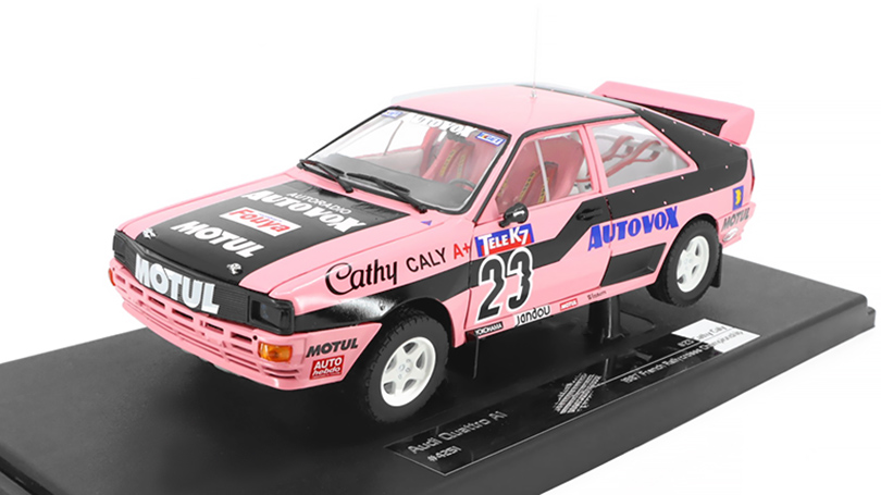 Audi Quattro A1 #23 Cathy Cally French Rallycross Championship 1987 1:18 - Sun Star