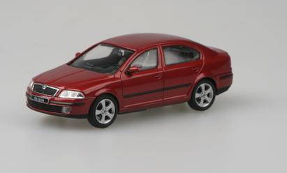 Škoda Octavia 2004 bordó 1:43 - Abrex