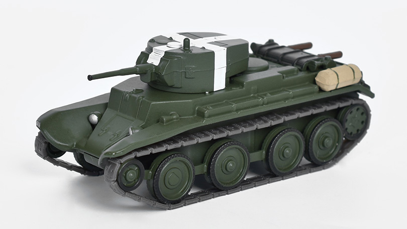 BT-7 1:72 - Ruské tanky časopis s modelem #74