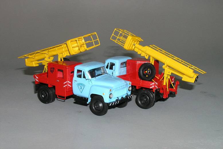 GAZ-52 TVG-15m 1:43 - Vector models časopis s modelem