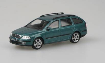 Škoda Octavia Combi 2004 zelená 1:43 - Abrex