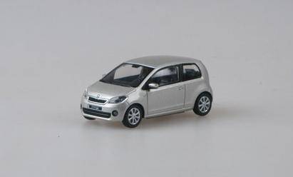 Škoda Citigo 3D stříbrná 1:43 - Abrex