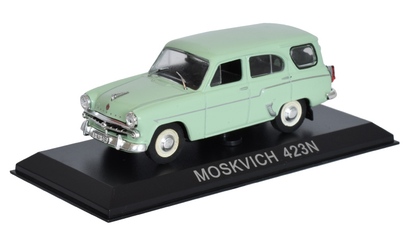 Moskvič 423N - 1957 1:43 - Maşini de Legendă časopis s modelem