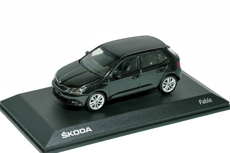 Škoda Fabia A06 černá 1:43