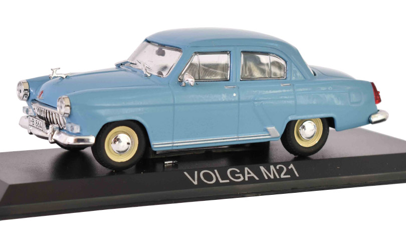 Volga GAZ M21 1956 1:43 - DeAgostini časopis s modelem