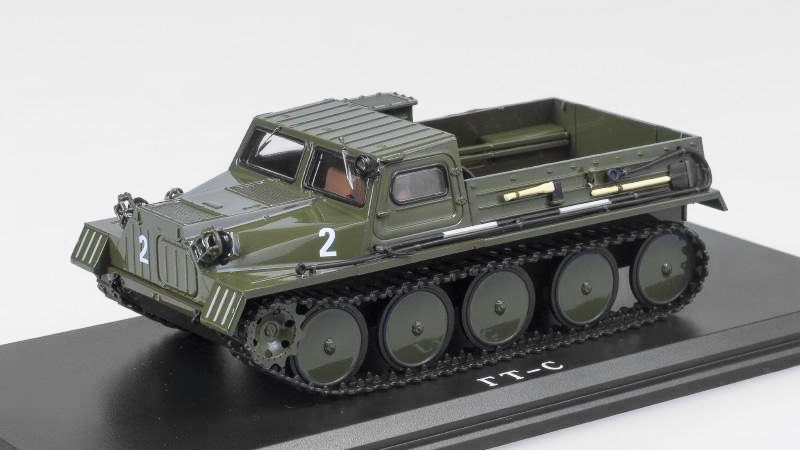 GT-S terénní vůz khaki 1:43 - SSM