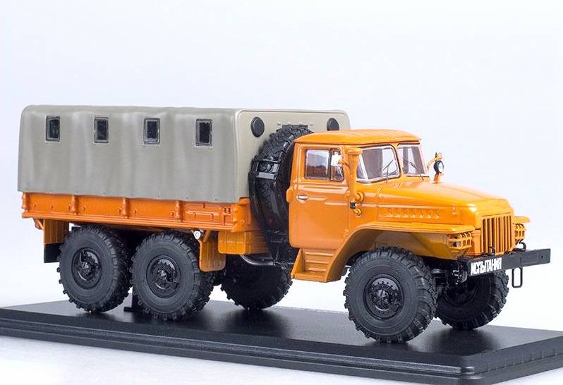 Ural-375D plachta oranžový - Start Scale Models 