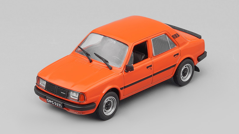 Škoda 120LS 1:43 - Kultovní auta SSSR - časopis s modelem